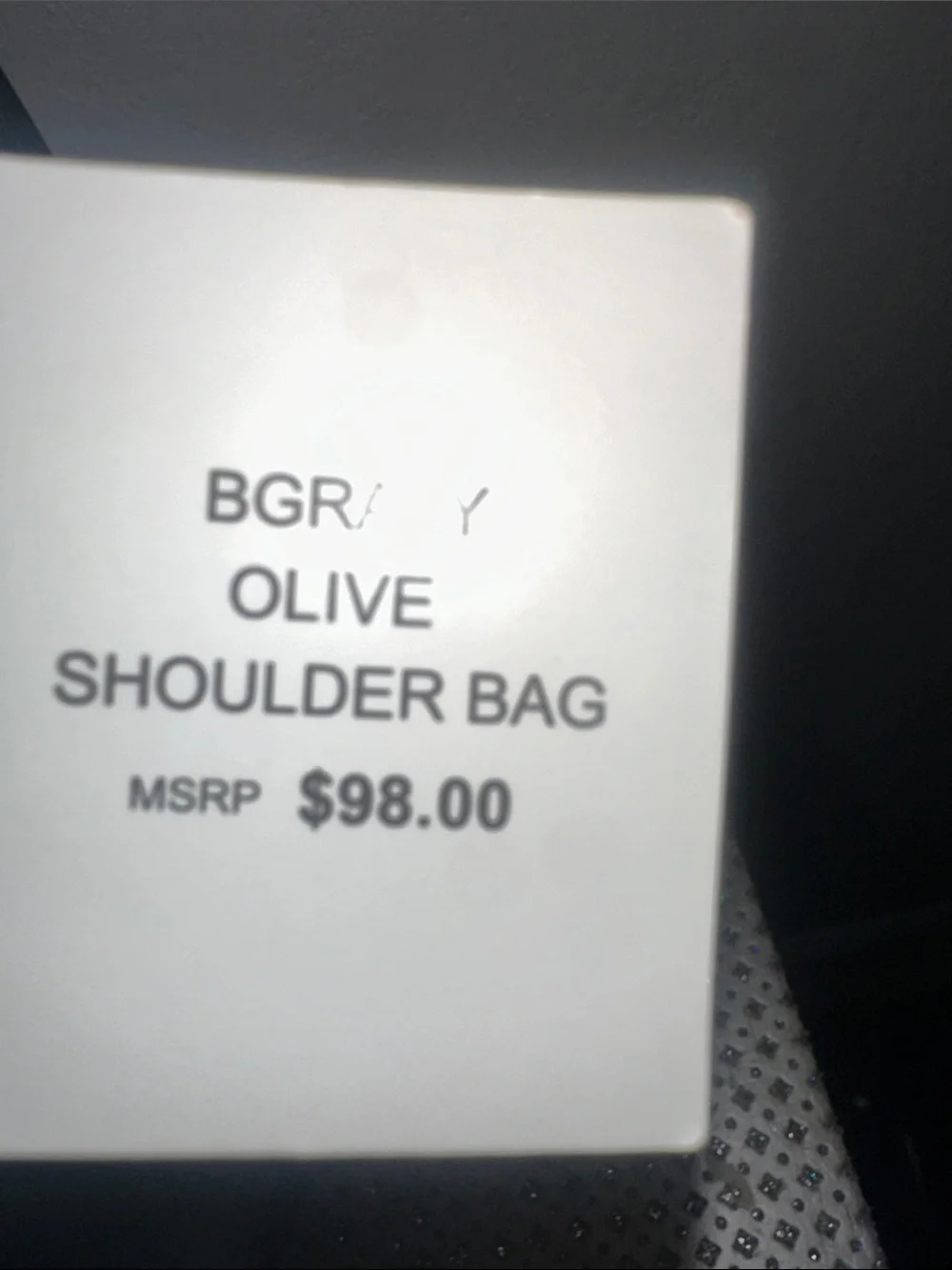 Steve Madden Olive Green Hobo Bag